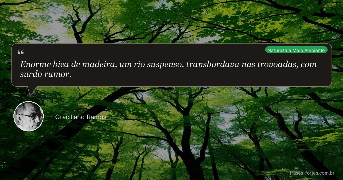 Frase de Graciliano Ramos