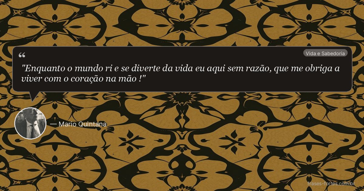 Frase de Mario Quintana