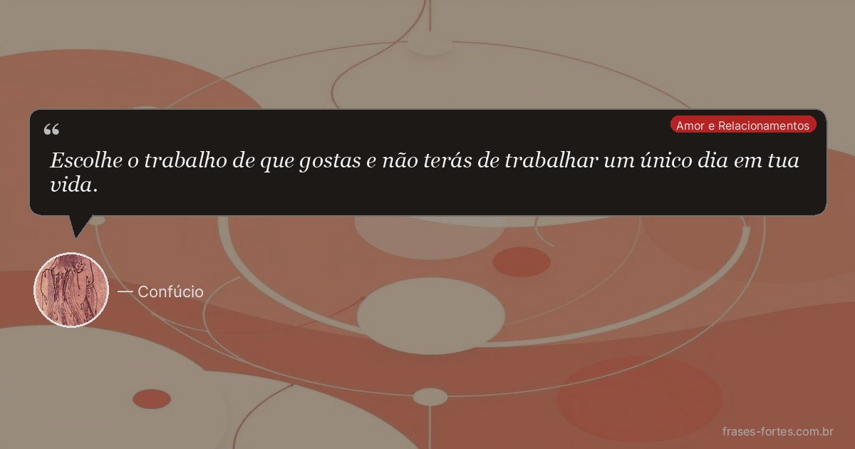 Frase de Confúcio