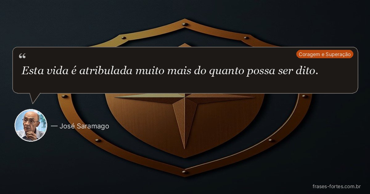 Frase de José Saramago