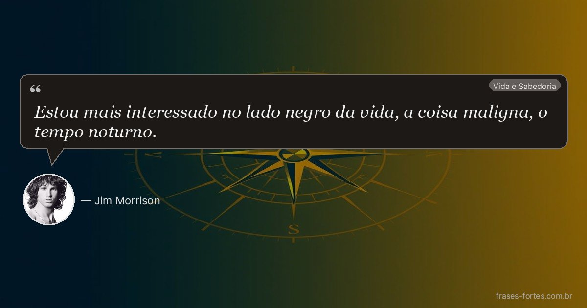 Frase de Jim Morrison