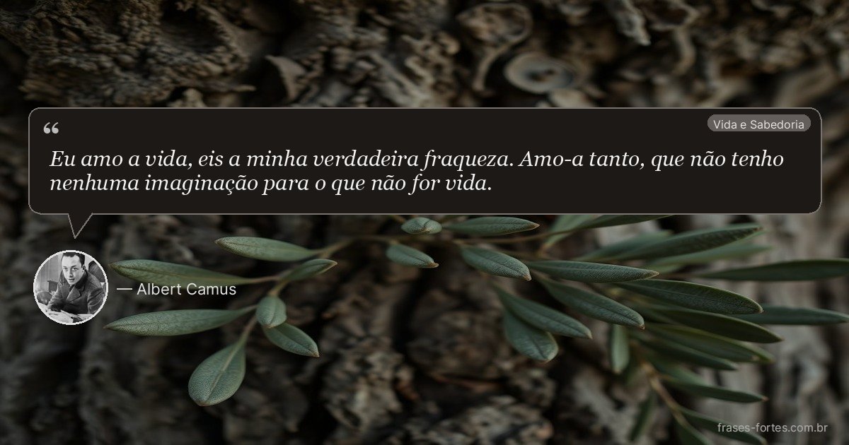 Frase de Albert Camus