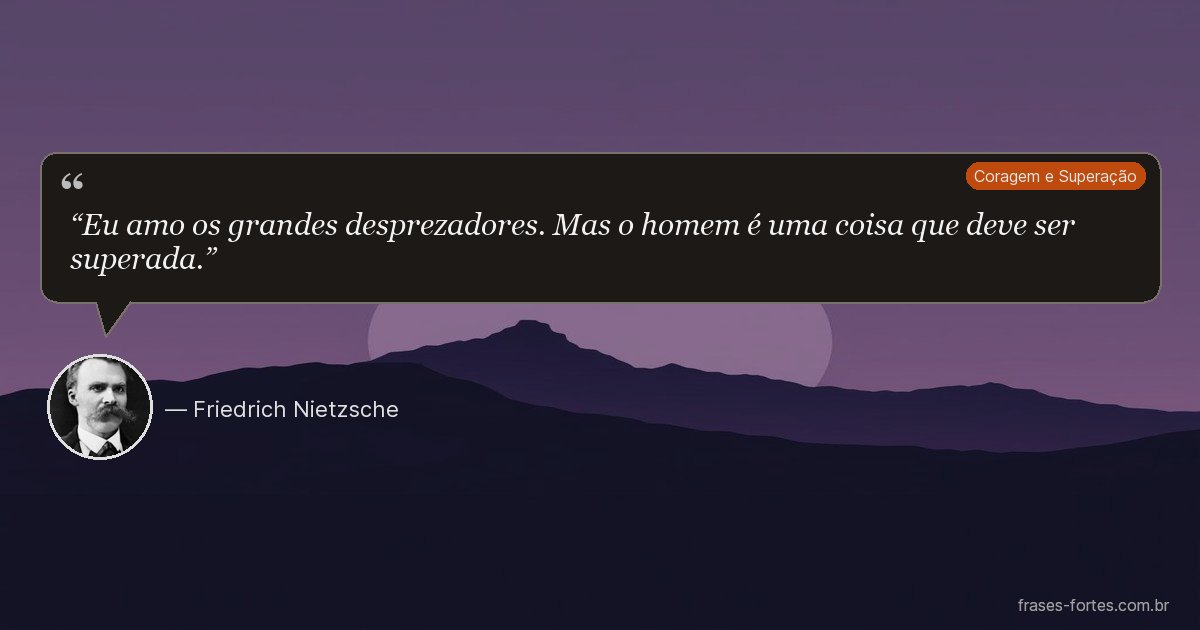 Frase de Friedrich Nietzsche