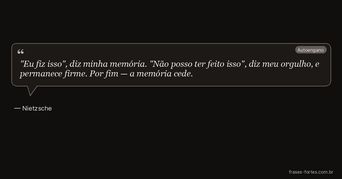Frase de Nietzsche
