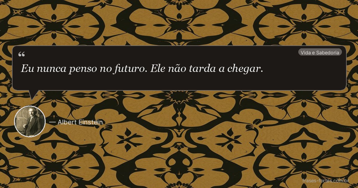 Frase de Albert Einstein