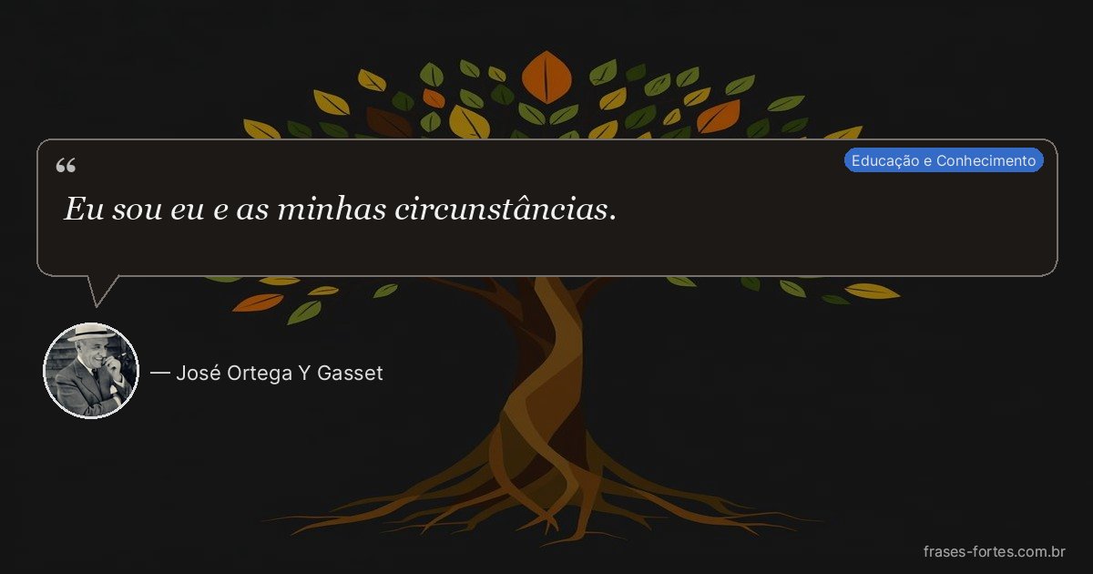 Frase de José Ortega Y Gasset