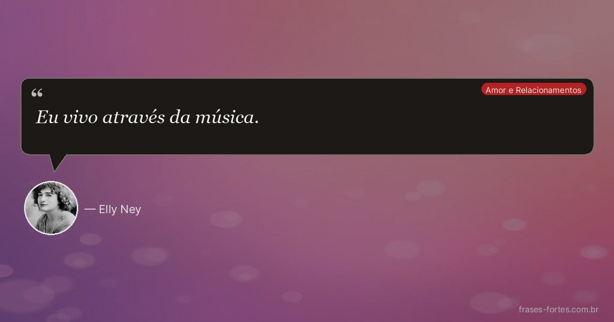 Frase de Elly Ney