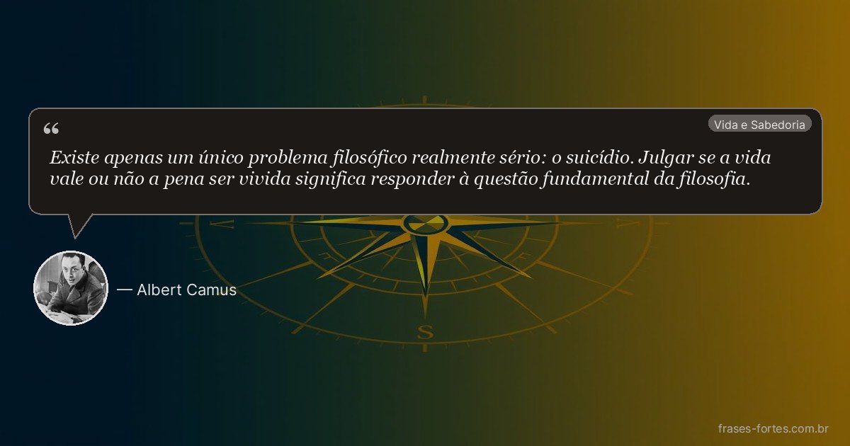 Frase de Albert Camus