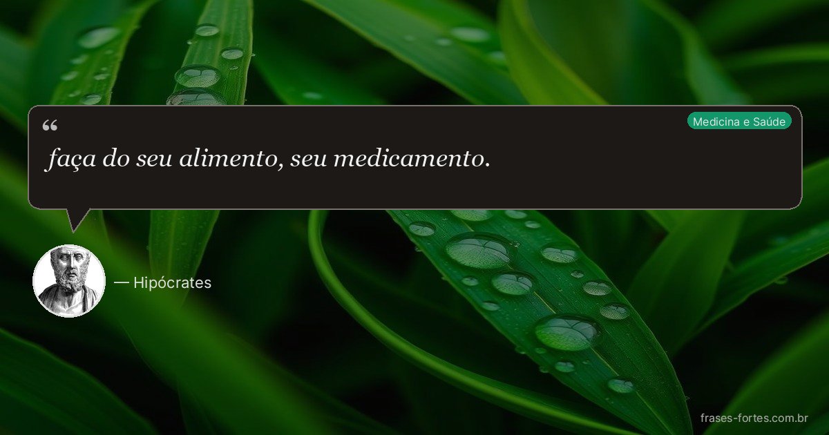 Frase de Hipócrates
