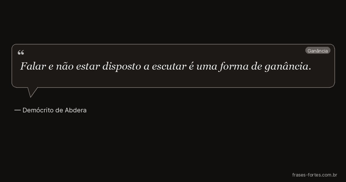 Frase de Demócrito de Abdera