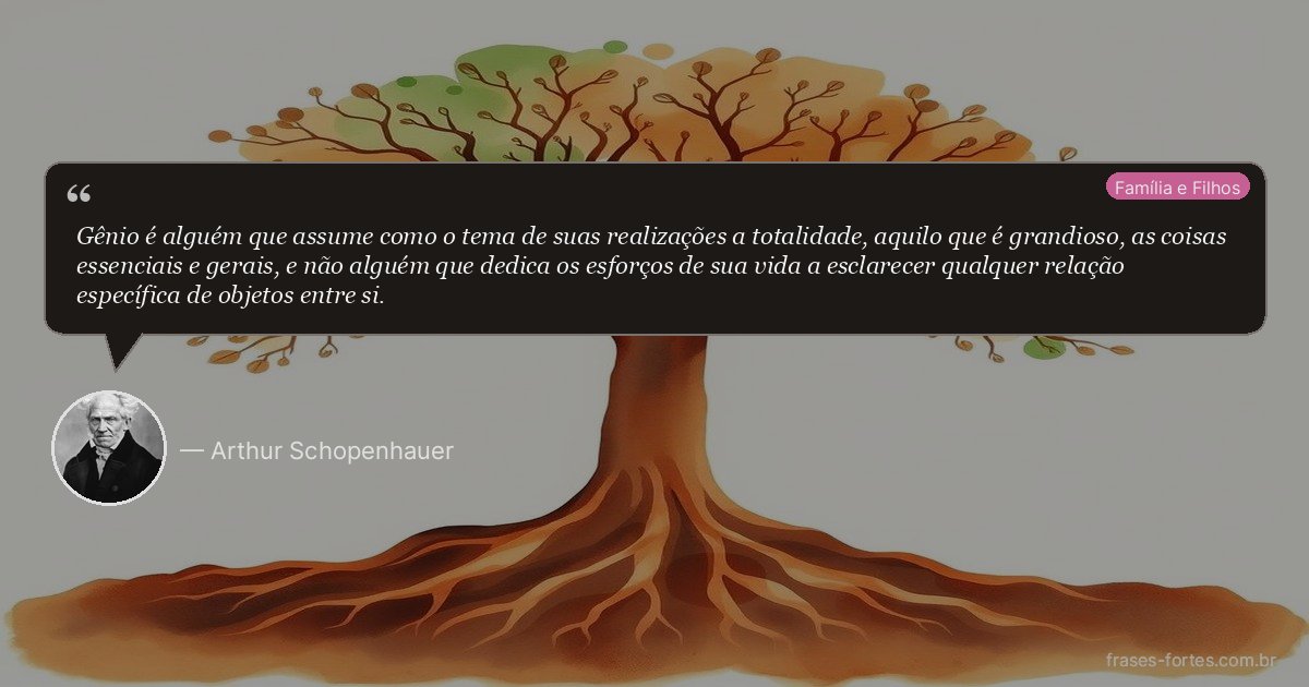 Frase de Arthur Schopenhauer