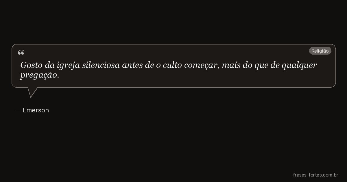 Frase de Emerson