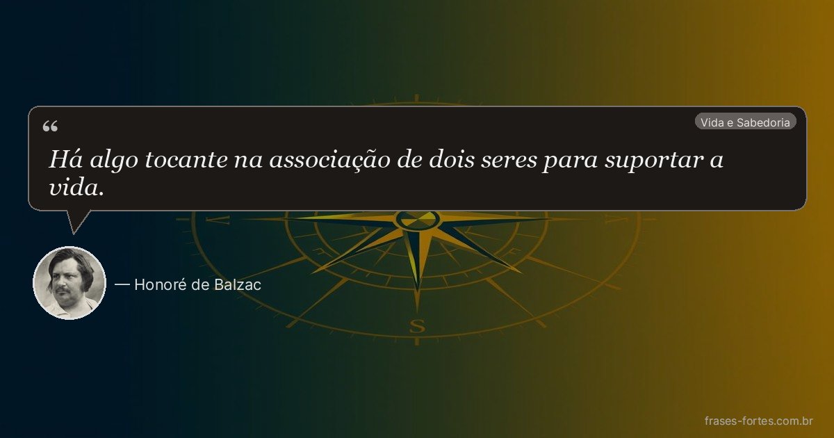 Frase de Honoré de Balzac