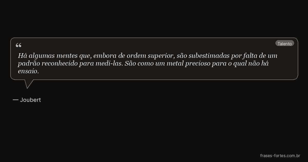 Frase de Joubert