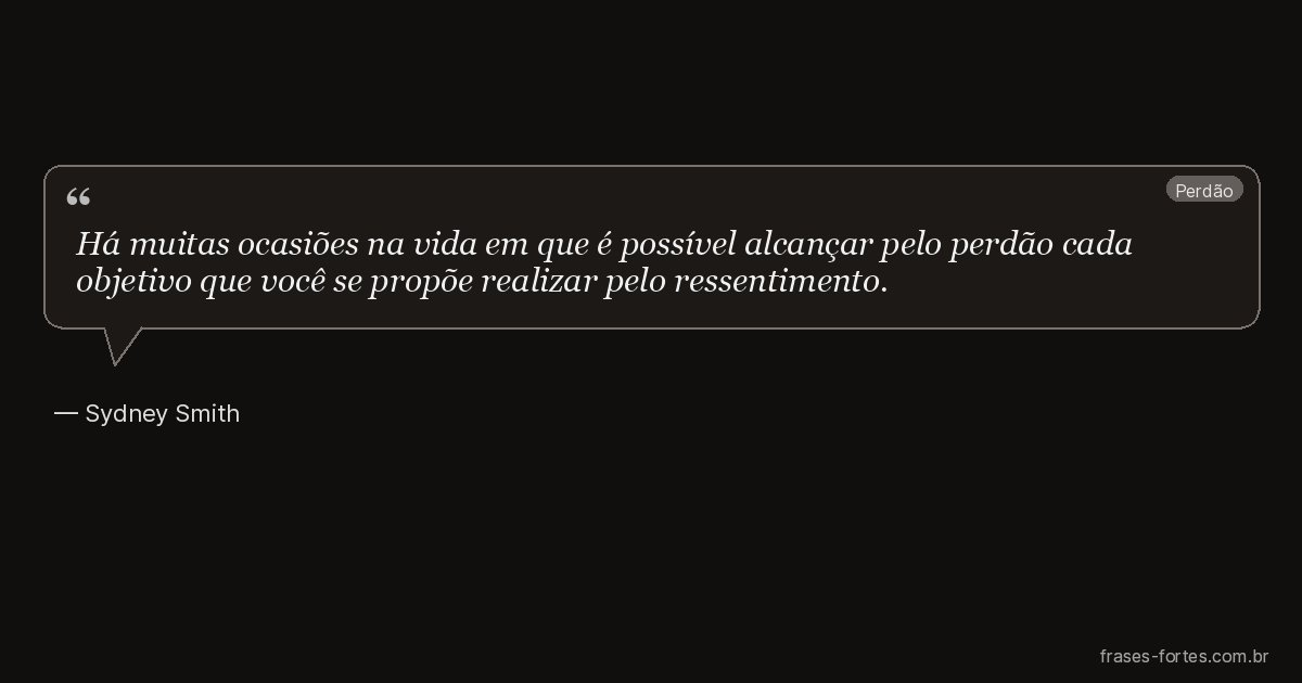 Frase de Sydney Smith