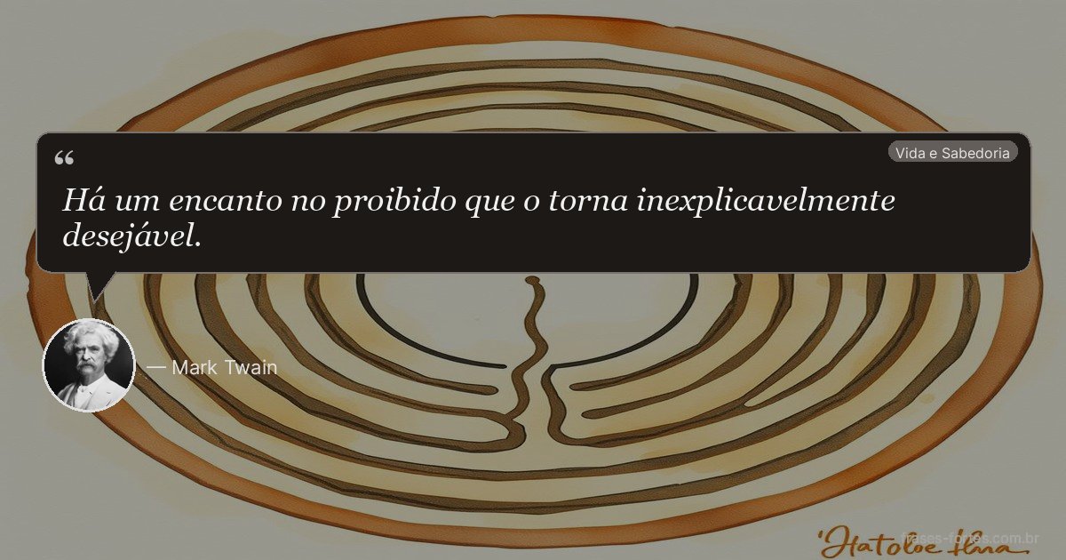 Frase de Mark Twain