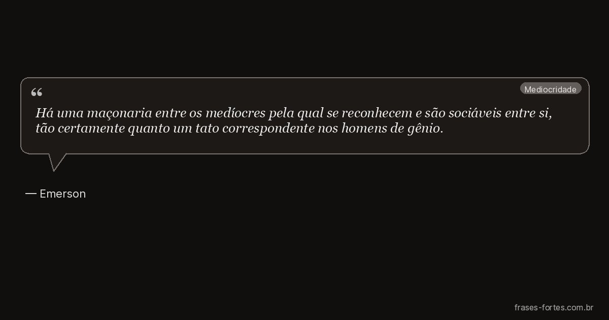 Frase de Emerson