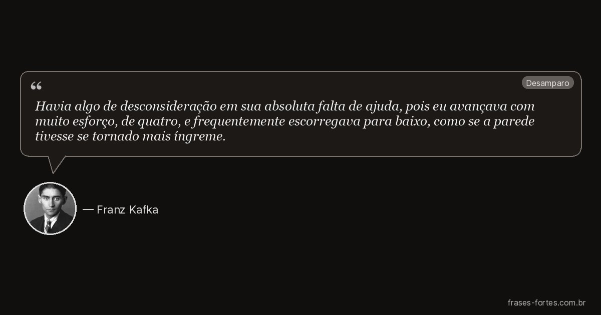 Frase de Franz Kafka