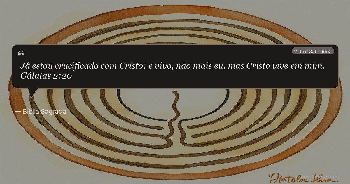 Frase de Bíblia Sagrada