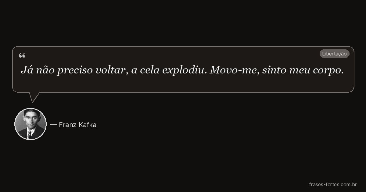 Frase de Franz Kafka