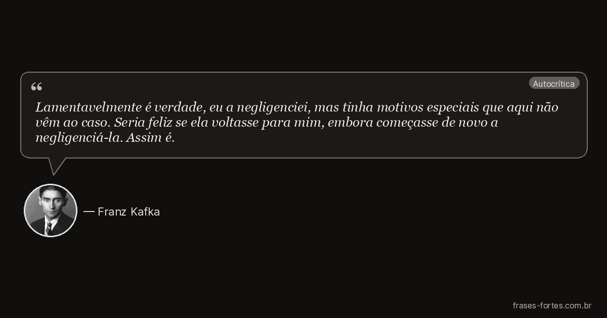 Frase de Franz Kafka