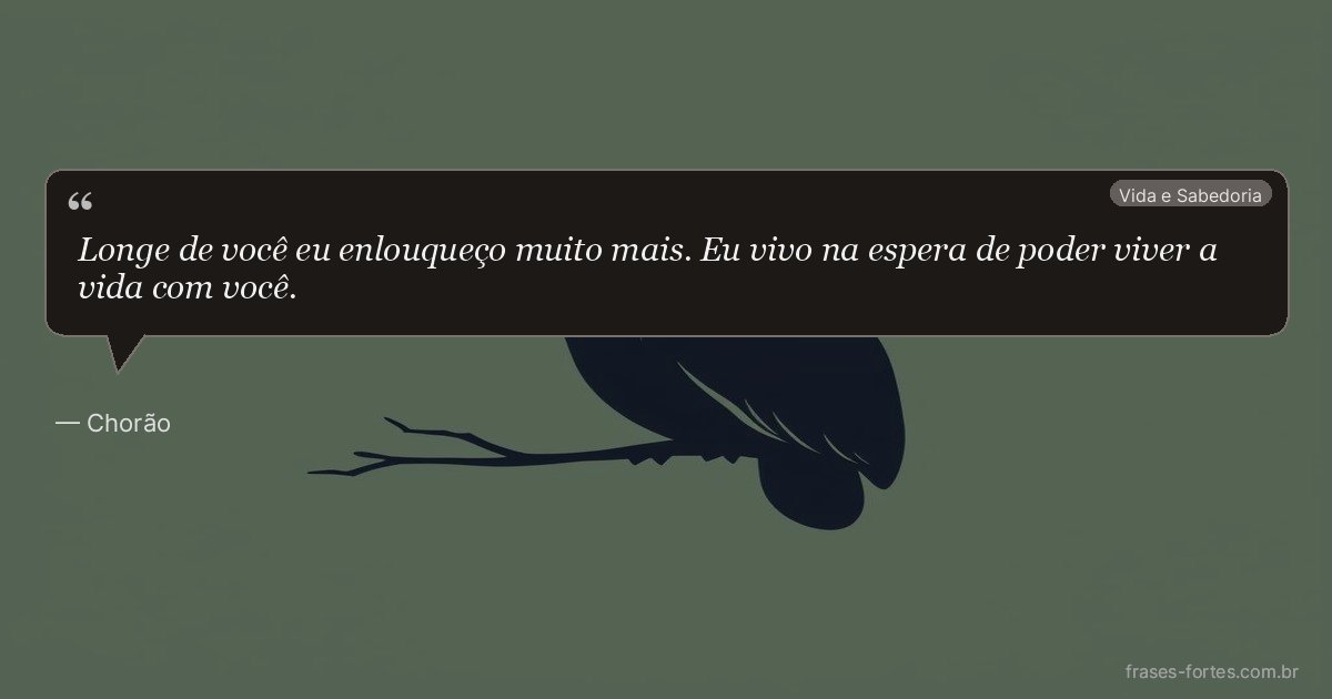 Frase de Chorão