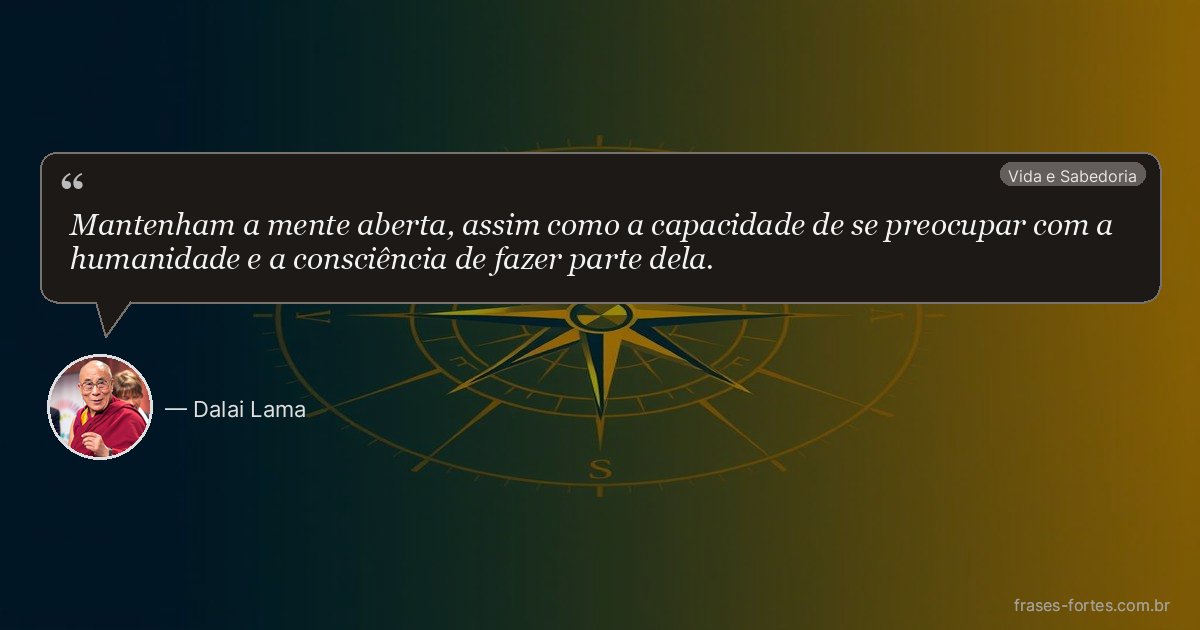 Frase de Dalai Lama
