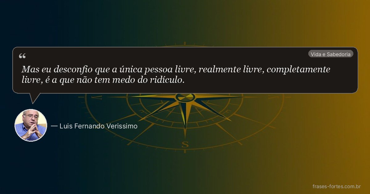 Frase de Luis Fernando Verissimo