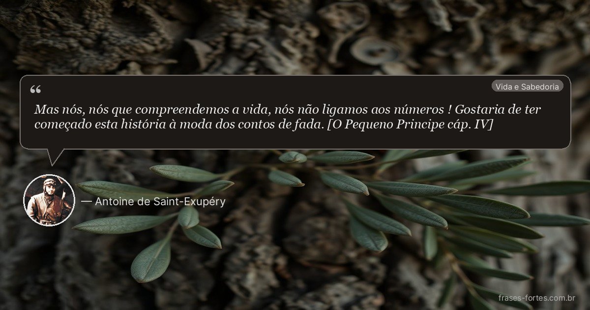 Frase de Antoine de Saint-Exupéry