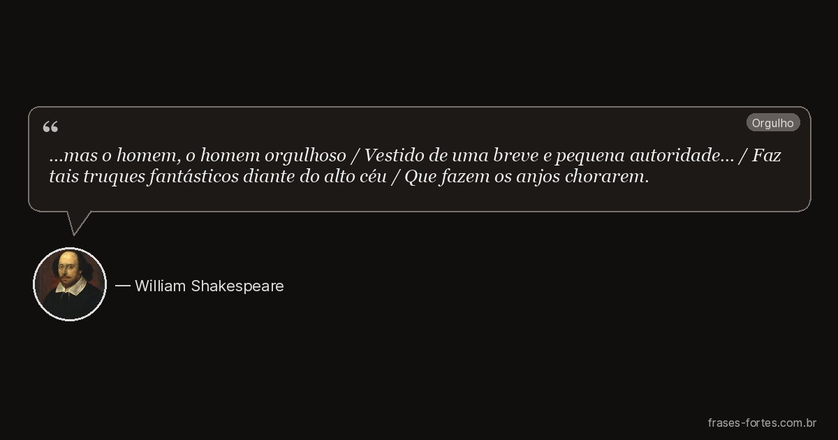 Frase de William Shakespeare
