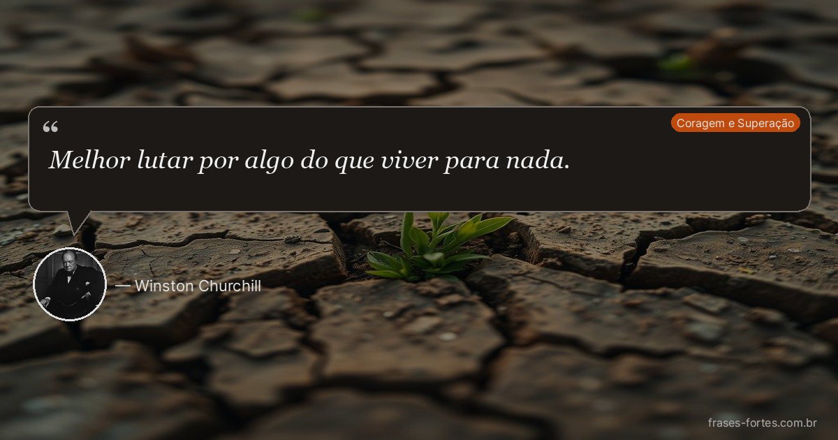 Frase de Winston Churchill