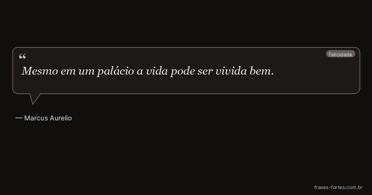 Frase de Marcus Aurelio