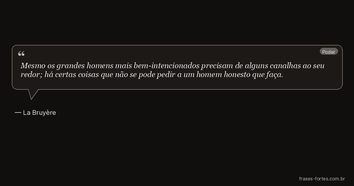 Frase de La Bruyère