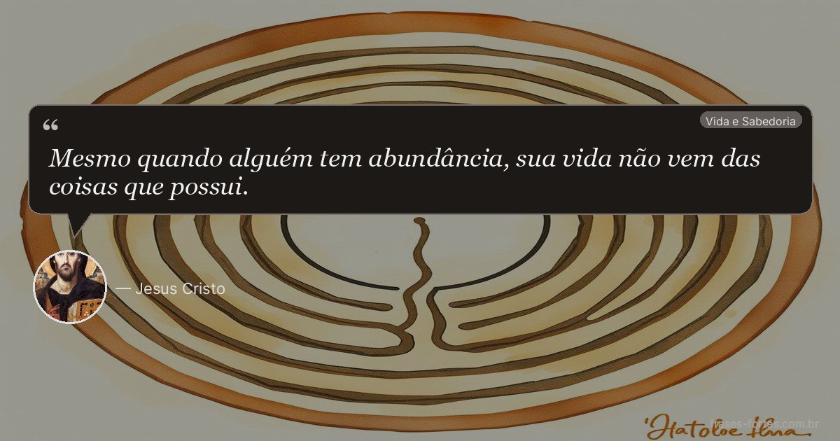 Frase de Jesus Cristo