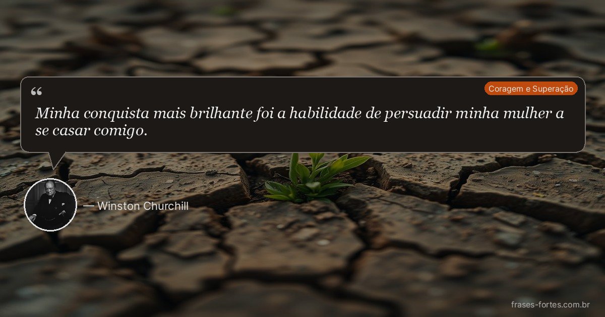 Frase de Winston Churchill