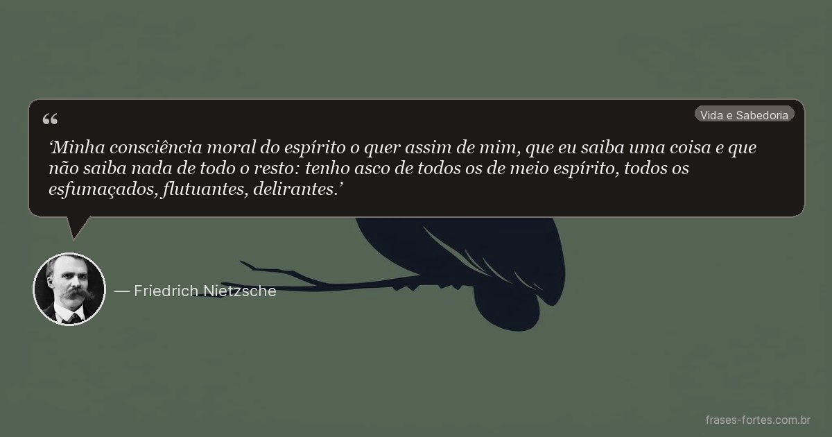 Frase de Friedrich Nietzsche