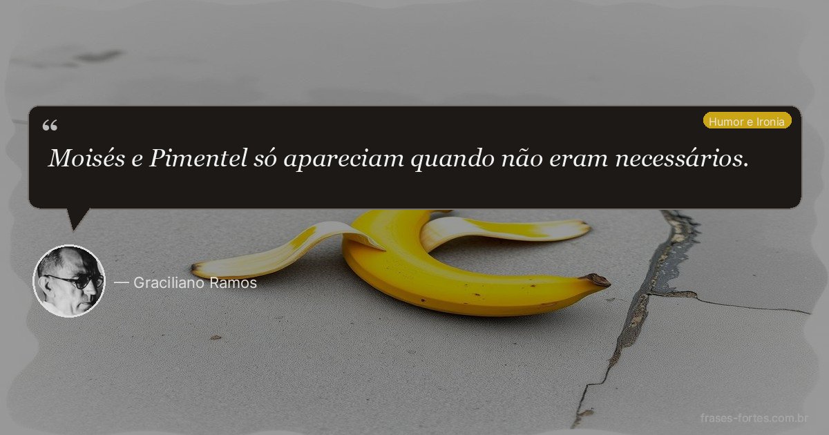 Frase de Graciliano Ramos