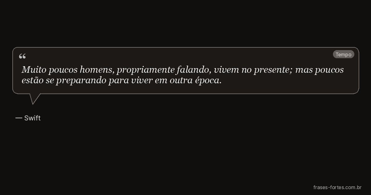 Frase de Swift