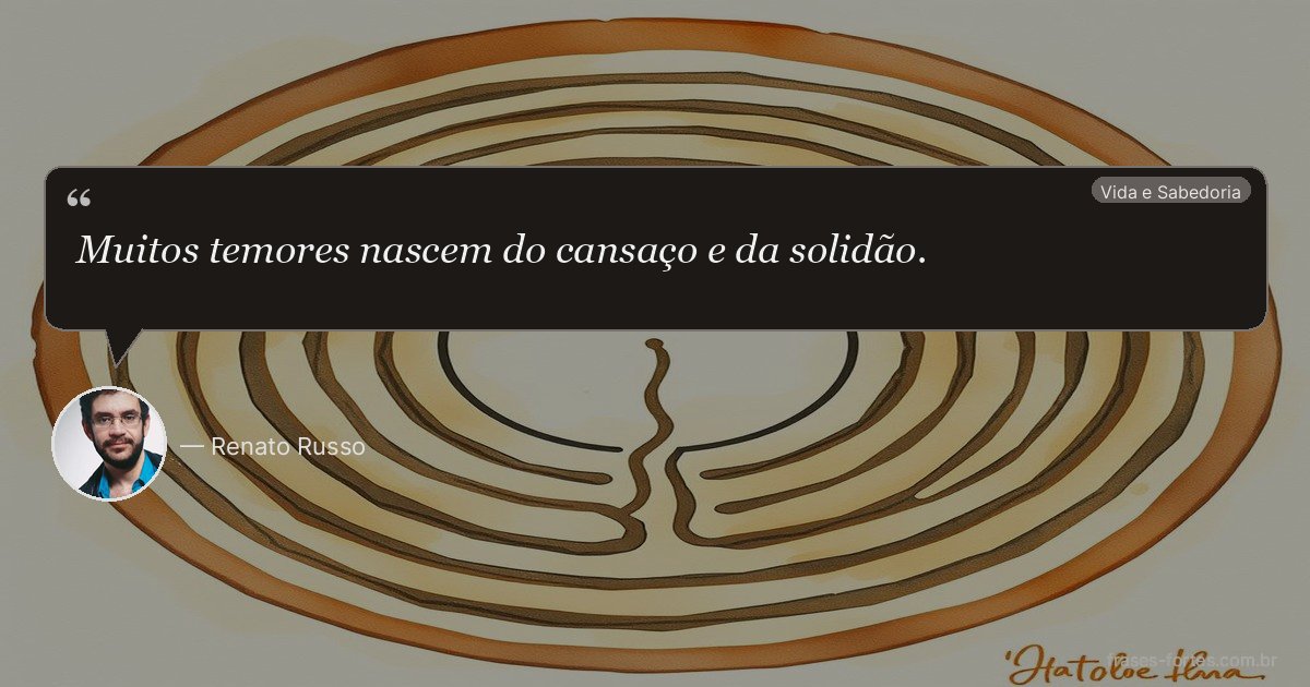 Frase de Renato Russo