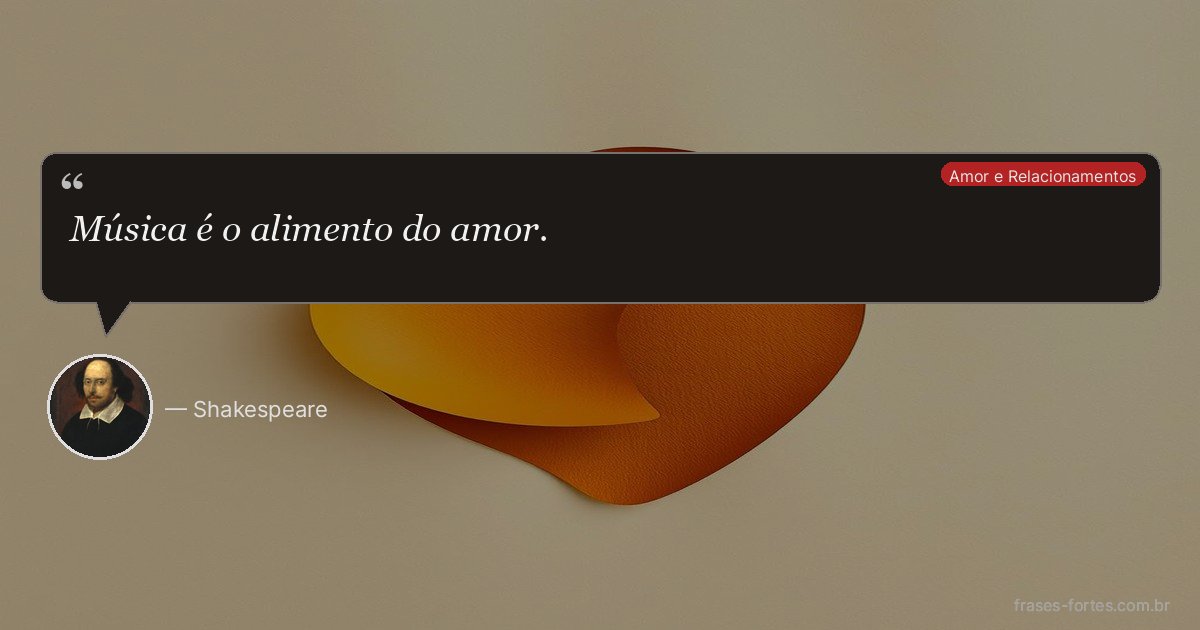 Frase de Shakespeare