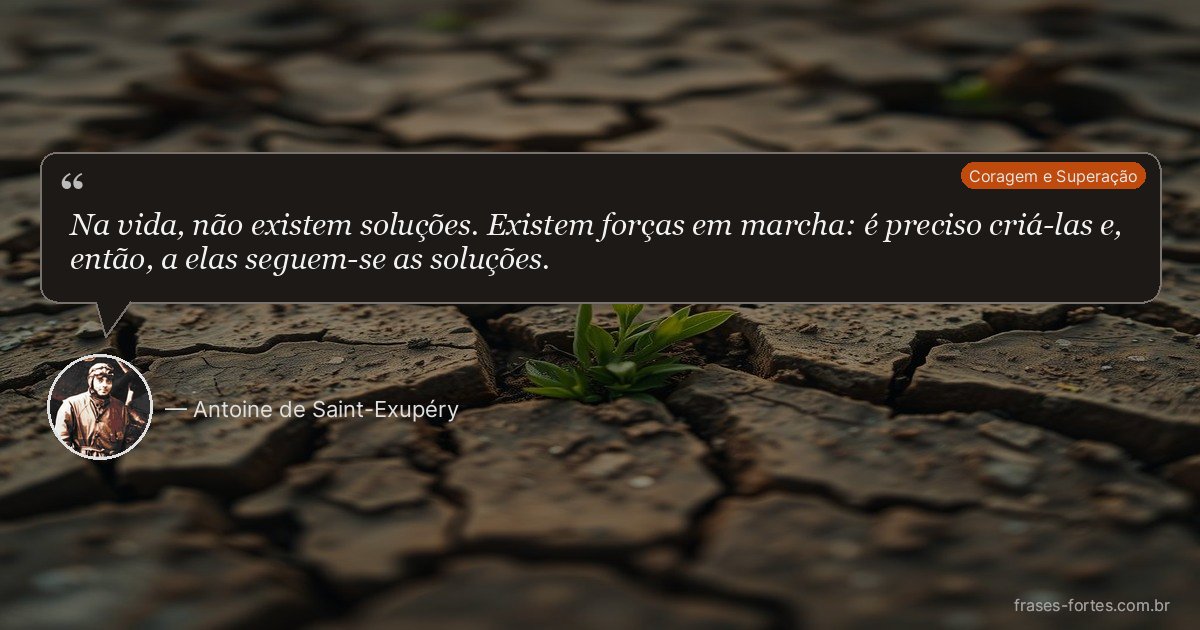 Frase de Antoine de Saint-Exupéry
