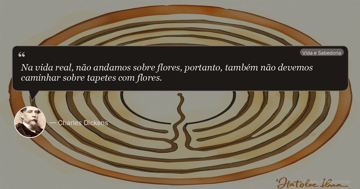 Frase de Charles Dickens