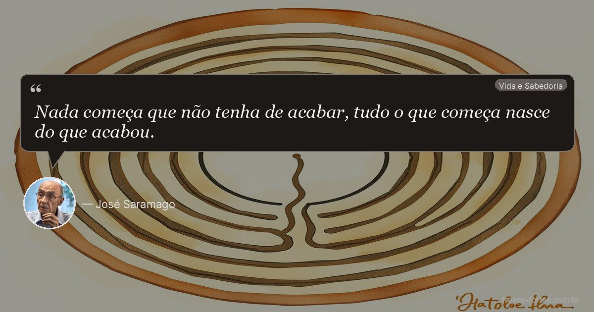 Frase de José Saramago