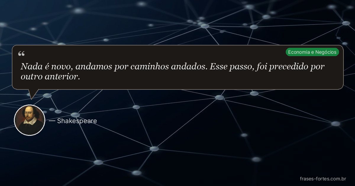 Frase de Shakespeare