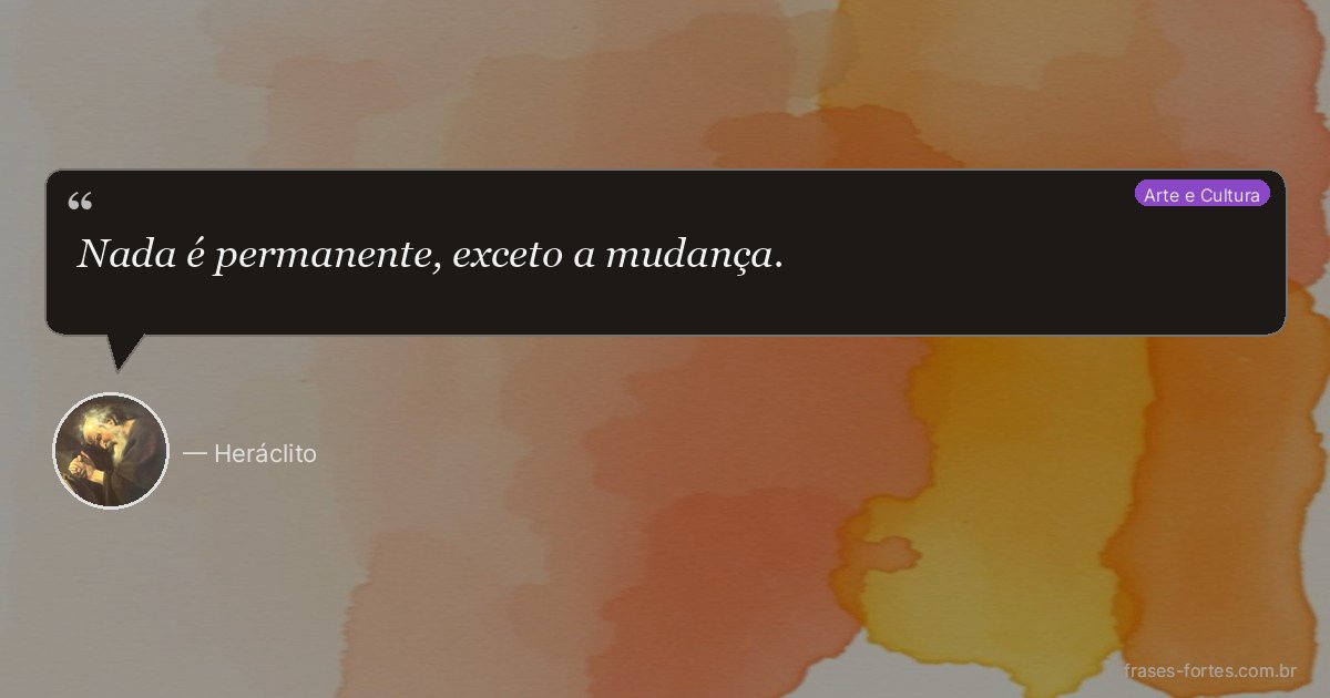 Frase de Heráclito
