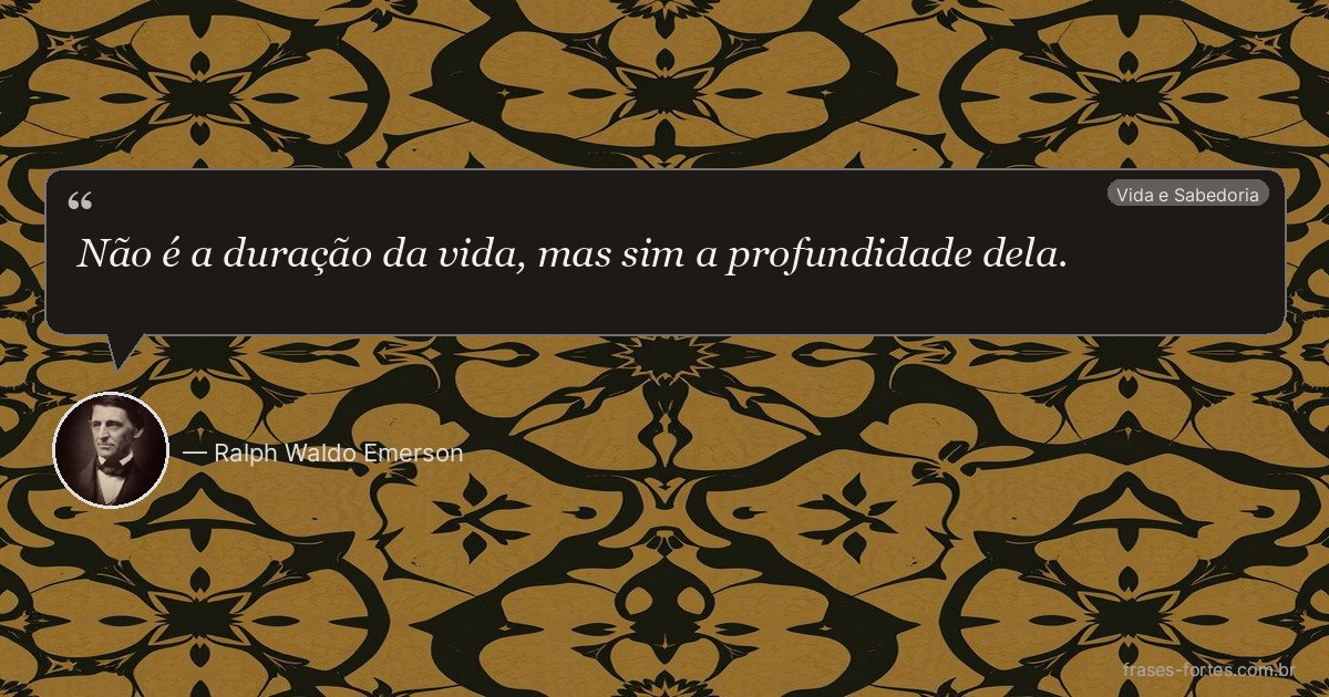 Frase de Ralph Waldo Emerson