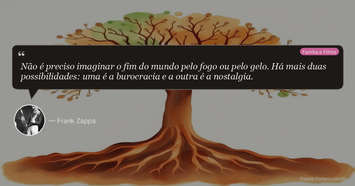 Frase de Frank Zappa