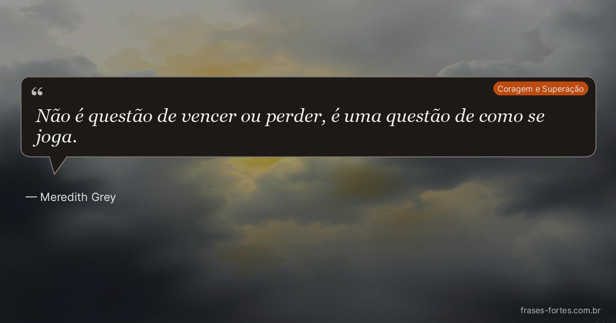 Frase de Meredith Grey