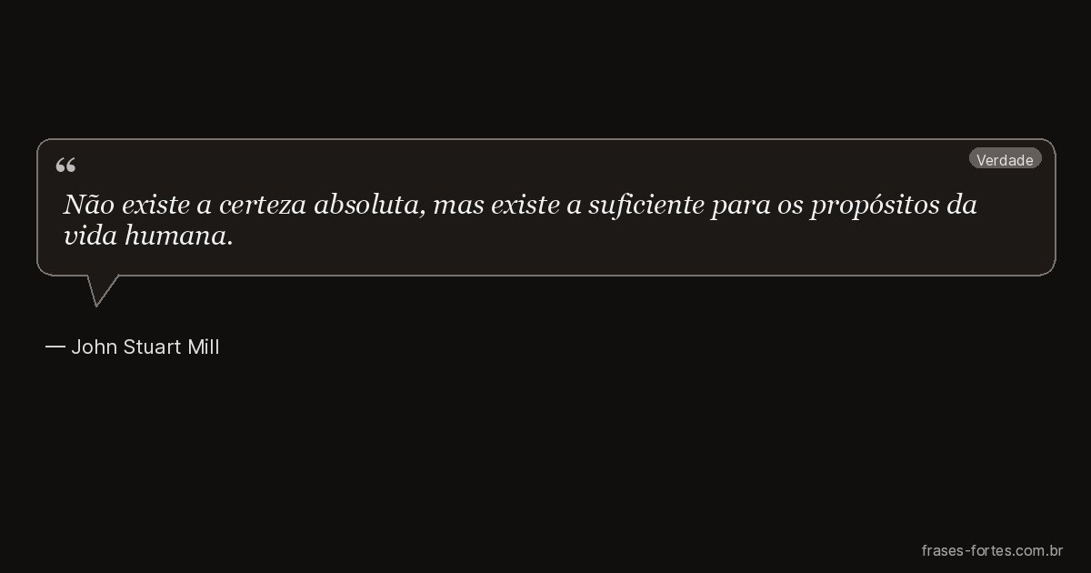 Frase de John Stuart Mill