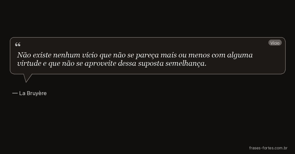Frase de La Bruyère